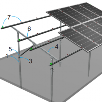 nhà cung cấp cấu trúc lắp đặt năng lượng mặt trời loại c thép