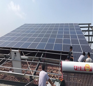  Giang Tô Suqian 50KW trạm điện quang điện trên mái nhà